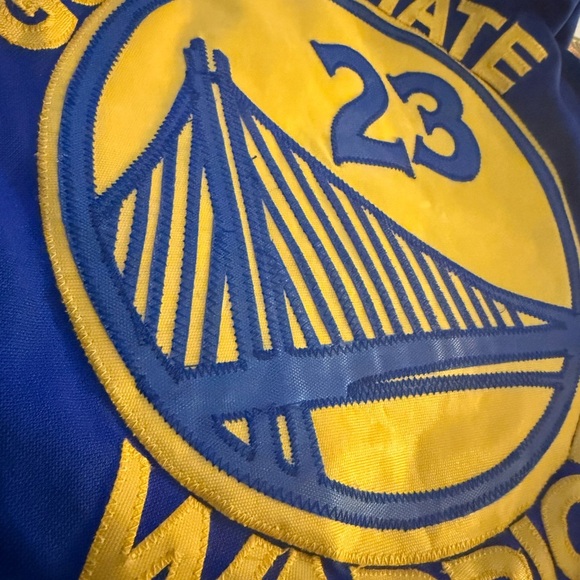 Hardwood Classics Golden State NBA Jersey - Picture 4 of 5